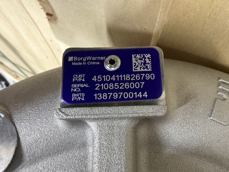 Турбокомпрессор Schwitzer B3UG 13879700144 на КамАЗ 54901 (аналог K0JP105K000) / Borg Warner 13879700144
