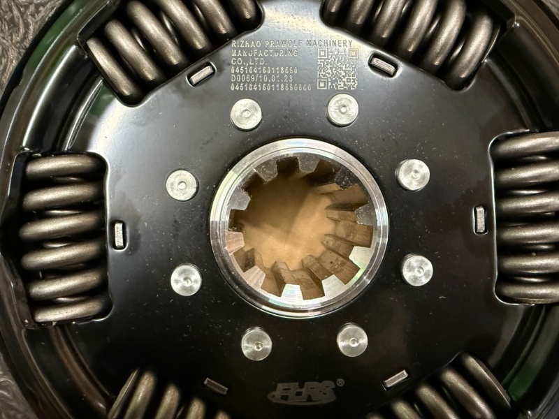 Диск сцепления (КПП ZF 8S, 16S) MF (усиленный, аналог Sachs 491878007209, 491878085641) / Prawolf D0069